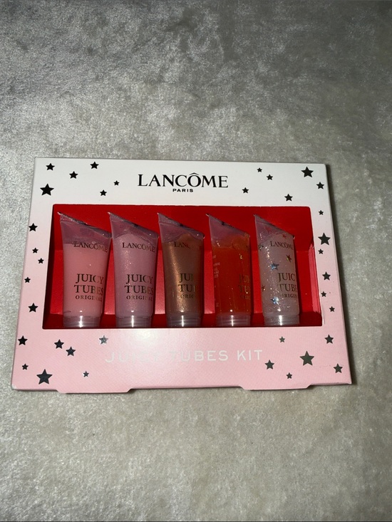 Lancome Other - Lancôme Juicy Tubes Lip Gloss Set - Pink, Red, Clear, Peach, Shimmer